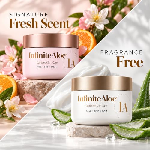 Fragrance Free Aloe Vera Face and Body Moisturizer - Small 2oz Jar