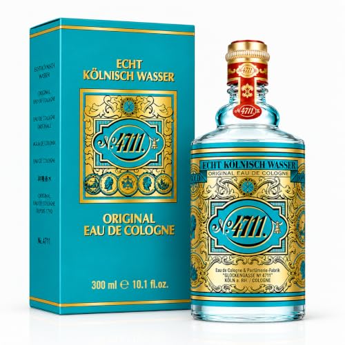4711 Original Eau de Cologne Splash 10.1 Fl Oz Unisex Citrus Fragrance - Pack of 1