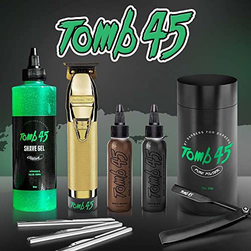 Black Tomb45 Triple Cartridge Razor Holder with 3 Adjustable Blade Exposure Options