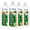 Vitamin E & Avocado Body Lotion 4-Pack - Non-Greasy, Cruelty-Free, 20.28 Oz Each - Variation: Vitamin E and Avocado