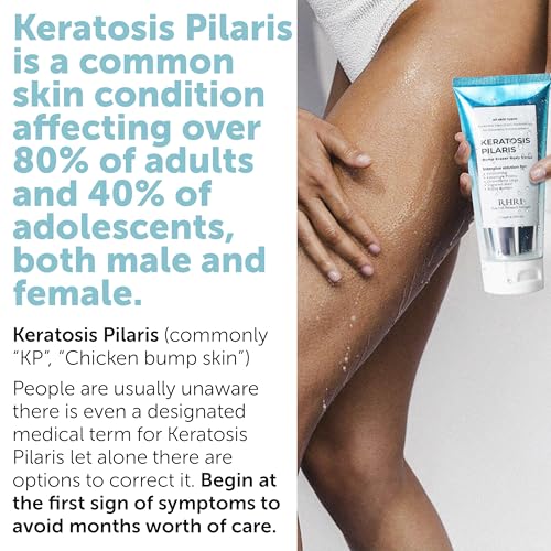 KP Bump Eraser Body Scrub with 10% AHA - Keratosis Pilaris Treatment - KP Scrub