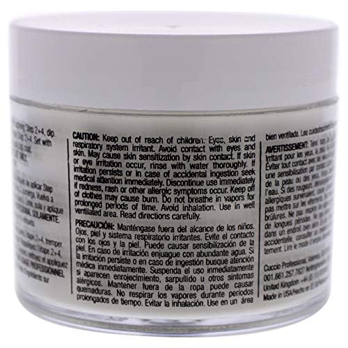 Cuccio Pro Powder Polish Dip - Cupid in Capri - Nail Lacquer for Manicures & Pedicures, Easy & Fast Application/Removal - No LED/UV Light Needed - Non-Toxic, Odorless, Highly Pigmented - 1.60 oz