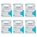 DrTung's Dental Sticks for Teeth & Gums - Thin, 100 Count Pack of 6