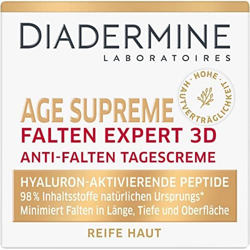 Diadermine Wrinkles Expert 3D Hyaluron Activator - Anti-Wrinkle Day Cream - 1.76 Fl.oz (50 ml) -