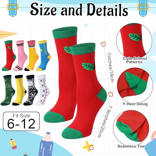 Teacher Appreciation Gifts Set - Teacher Variation with Makeup Bags, Notepads, Pens & Socks