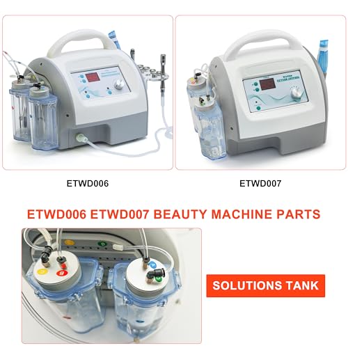 Elitzia ETWD006 ETWD007 Dermabrasion Machine Spare Parts - Solutions Tank for Dermabrasion Water Peel Machine Serums Jar A