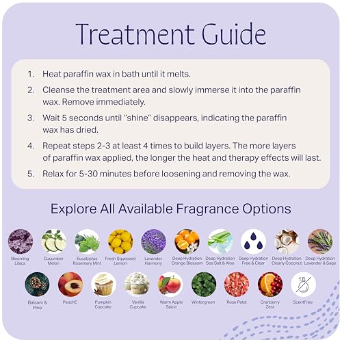 Therabath Deep Hydration Paraffin Wax Bath Refills - Wax Beads - to Relieve Discomfort, Stiff Muscles, Dry Skin - with Coconut Oil, Vitamin E, & Aloe - Made in the USA, 6 lb. Sea Salt & Aloe