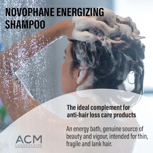 Novophane Energizing Shampoo - 125mL Hair Care for Thicker, Healthier Hair