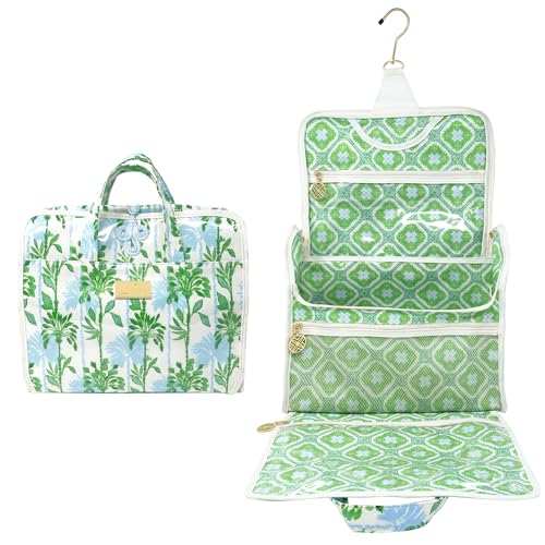 Lilly Pulitzer Swayin in the Breeze Hanging Toiletry Bag with Organizer