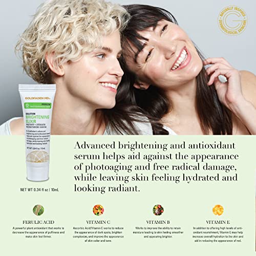 Goldfaden MD Brightening Elixir Serum 0.34 fl oz - Vitamin C & Antioxidants for Radiant Skin