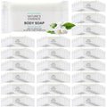 400 Pcs 0.5 oz Travel Size Bar Soap Bulk Hotel Mini Soap Bars Individually Wrapped Toiletries for Holiday Vacation Travel Camping Hospitality Rental Face and Body Cleaning