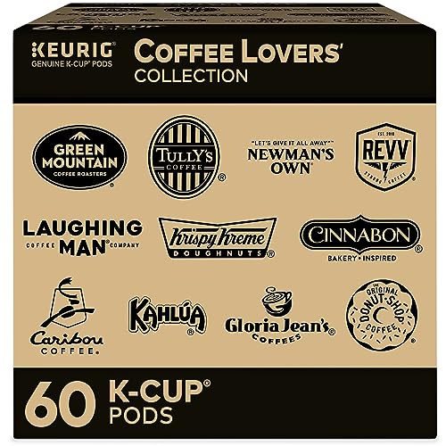 Keurig Coffee Lovers' Collection Variety Pack - 60 Single-Serve K-Cup Pods, OLD Version