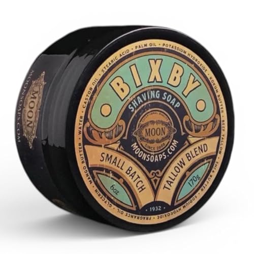 Luxury Tallow Shaving Soap with Coastal Aquatic & Vanilla - 6 oz