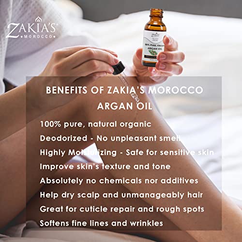 Zakia's Pure, Organic Argan Oil - 4 oz