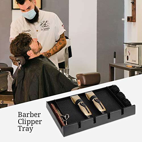 Sectionalized Clipper Rack Organizer for Salons & Barbershops