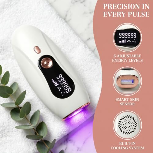 IPL Laser Hair Removal Device for Face Body Bikini Legs Painless Home Use