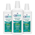 CloSYS Healthy Gums Mouthwash Mint 32 Fl Oz Pack of 3 - Anti-Gingivitis Oral Rinse