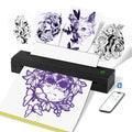 Wireless Thermal Tattoo Stencil Printer with App Support and Portable Design