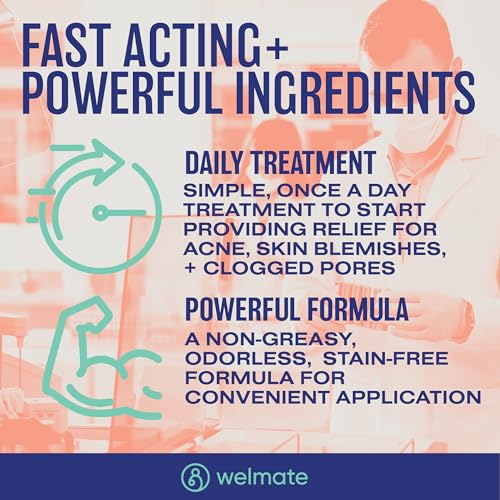 Adapalene Gel 0.1% Acne Treatment 1.6oz Pack of 2 – Over-the-Counter Retinoid