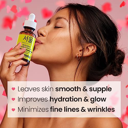 Korean Anti-Aging Serum with Chebula & Hyaluronic Acid - 1oz | SeoulCeuticals