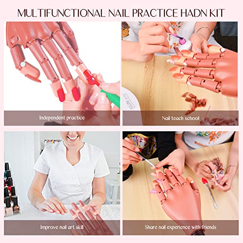 SAVILAND Clear Dip Powder Nail Kit Starter with Nail Dehydrator and Primer