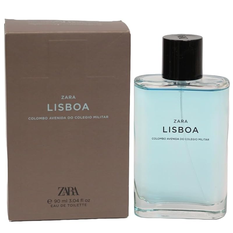 Zara Man Lisboa Cologne for Men 90ML Eau De Toilette | Refreshing Citrus & Musk Fragrance