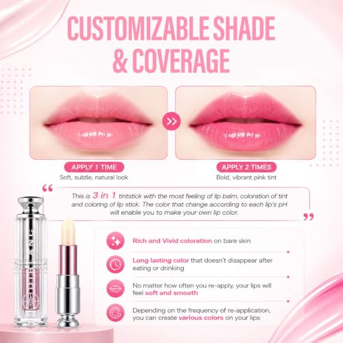 Vegan Lip Plumping Gloss - Sweetheart Tintstick - 3g Moisturizing Lip Balm