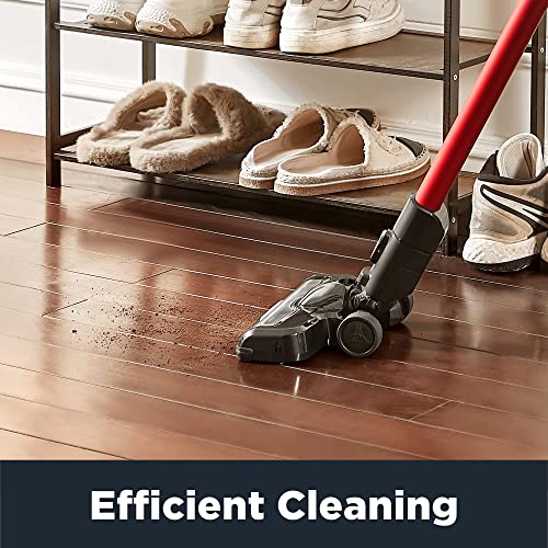 Eureka NEC101 Cordless Lightweight Vacuum Cleaner, 2-in-1 Stick & Handheld, Rose Red