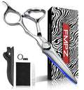 5.5'' Professional Hair Cutting Scissors with Japanese SUS440C Steel - Ergonomic Barber Shears for Salon & Home Use
