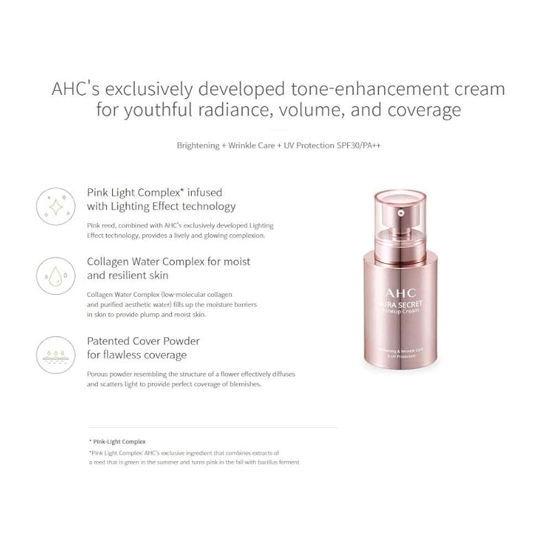 Tone Up Cream SPF30 PA++ - AHC Aura Secret, 50ml