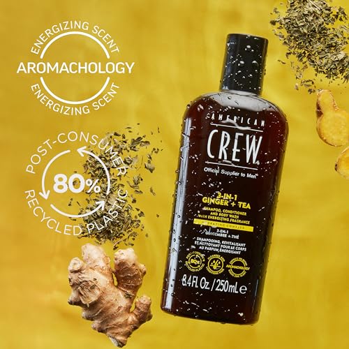 American Crew 3-in-1 Shampoo Body Wash & Conditioner Ginger + Tea 33.8 fl oz - Variation of THIS listing