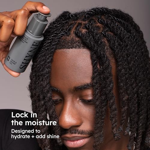 Natural Hair & Beard Oil for Curly Wavy Afro Hair - Nourishing 50ml