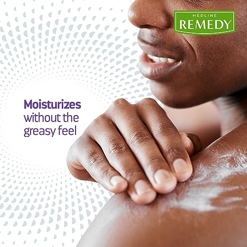 Medline Remedy Clinical Skin Cream - Nourishing Moisturizer for Dry Skin, 2 oz., Pack of 24