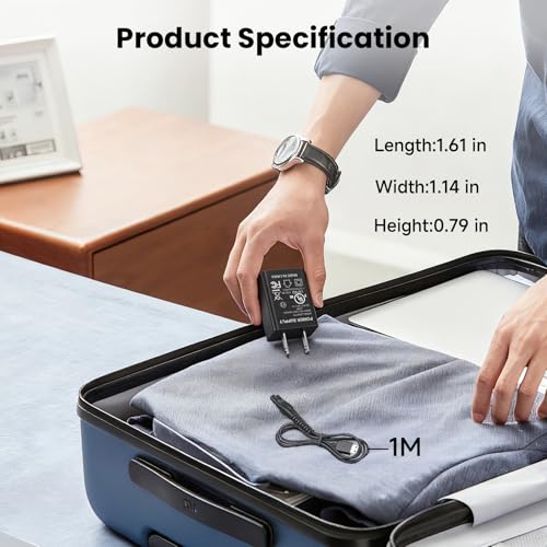 RLSOCO Carrying Case Compatible With Bell+Howell Vacutrim Deluxe Cordless Mens Beard Trimmer | Compact Design with YKK Zipper & Scratch Protection (Case Only)