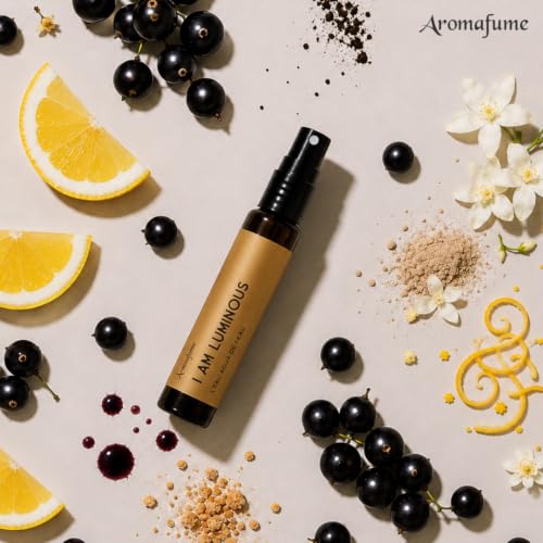 Aromafume I Am Luminous Non-Alcoholic Perfume Spray 10ml Travel Size - Essential Oil Fragrance