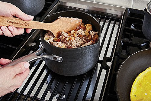 Nonstick Saucepan with Cover 2.5 Quart - Grey Kitchen Cookware