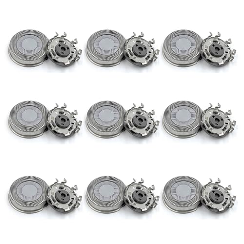 SH30 Replacement Heads for Philips Norelco Shaver Series 1000-3000 - 9 Pack