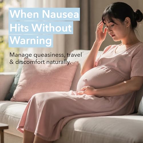 Pregnancy Aromatic Inhaler for Morning Sickness & Nausea - Natural Vapor Nasal Stick, 2.25ml