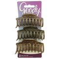 Goody Half Moon Claw Clips – 4 Pack (3 Per Pack)