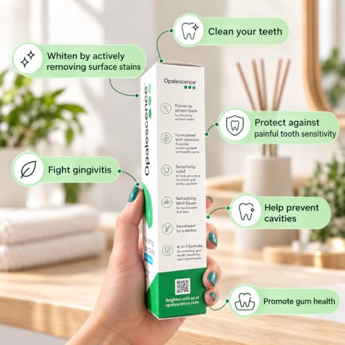 Opalescence Complete 4 in 1 Sensitive Toothpaste 4.7oz Pack of 2 - Whitening Gum Care