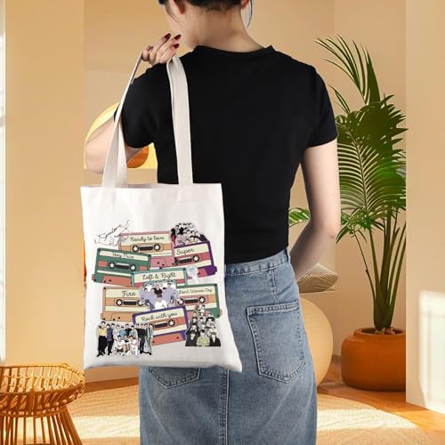UJIMS 17 Album Tote Bag Korea-Pop Boy Band Fans Gift Korea-Pop Merchandise Korean Music Merch