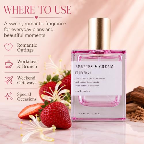 Women’s Berries & Cream Perfume - 3.4 fl oz Eau de Parfum