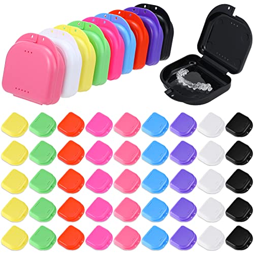 Nuenen 64 Pcs Retainer Case with Vent Hole - Classic Color Variation