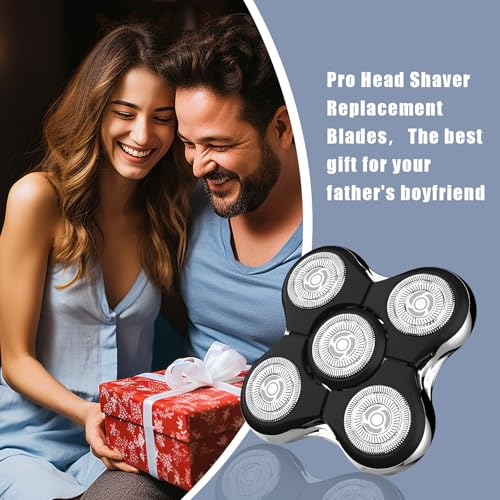 1Pack Shaver Replacement Head Compatible with Remington Balder Pro Head Shaver ModelSPR-XR7000,with 2 Sweeping Brush
