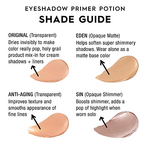 Urban Decay Eyeshadow Primer Potion - Nude Eyeshadow Base 0.33 Fl Oz (Original Edition)