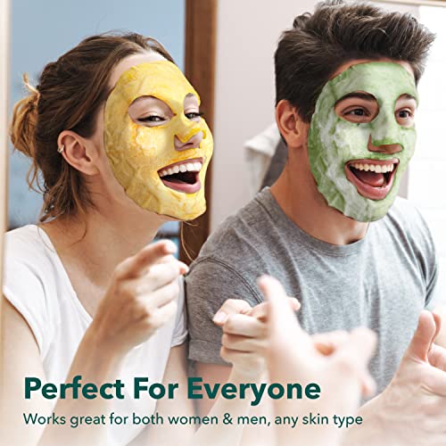Purederm Deep Purifying Black O2 Bubble Mask Charcoal (10 Pack) Deep Purifying Yellow O2 Bubble Mask Turmeric (5 Pack)