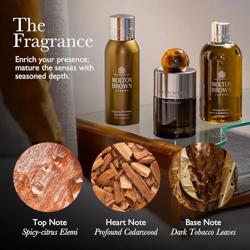 Molton Brown Tobacco Absolute Body Wash - Bath & Shower Gel (New Version) - 10 fl oz