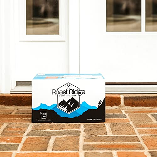 Roast Ridge Variety Pack Coffee Pods for Keurig - 100 Count, 4 Flavors, Light to Dark Roast