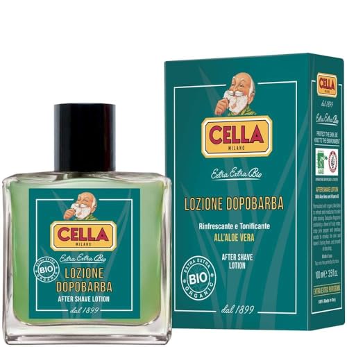 Organic Aloe Vera After-Shave Splash for Men - 100ml