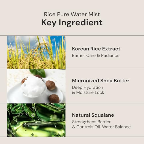 THANKYOU FARMER Rice Pure Watery Mist 3.38 Fl oz
